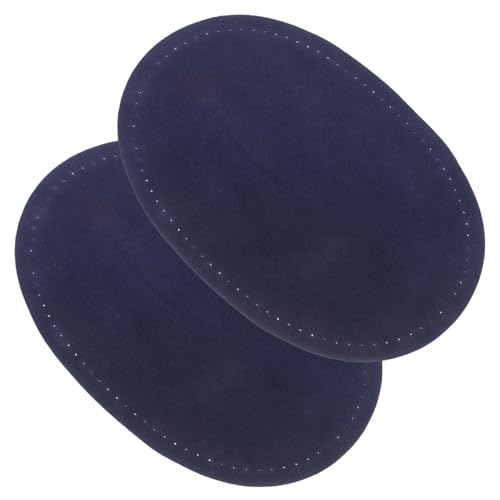 Gogogmee 4 Paare Ovale Ellbogen und Knie Patches zum Aufnähen Waschbare Stoffflicken für Pullover Jacken und Hosen Langlebige DIY Applikationen mit Weichem Lint Rücken für Kleidungreparatur von Gogogmee