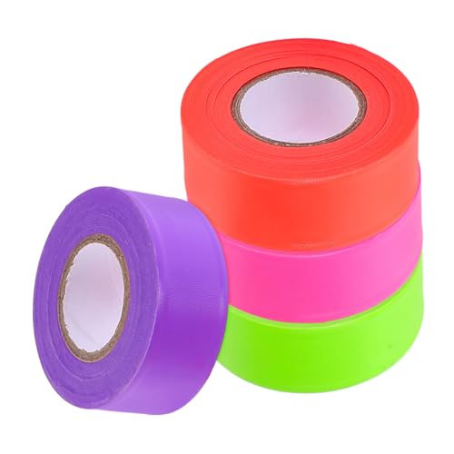 Gogogmee 4 Rollen Hunting Flagging Tape Breites nicht Klebendes Band für Baummarkierung Outdoor Aktivitäten Jagd und Bergbau Gogogmee 4 Rollen Hunting Flagging Tape Breites nicht Klebendes Band für Baummarkierung Outdoor Aktivitäten Jagd und Bergbau von Gogogmee