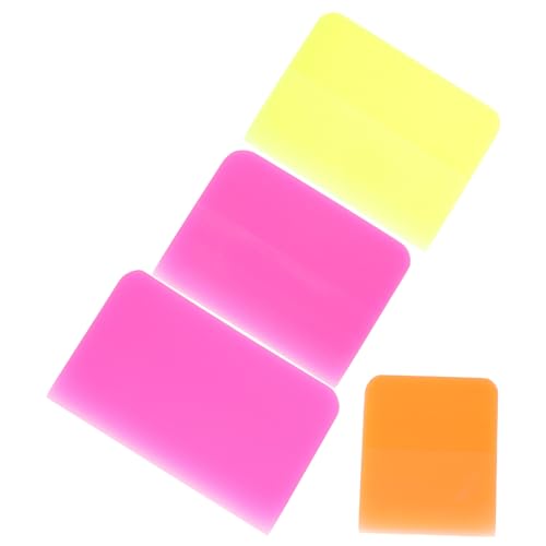 Gogogmee 4 Stck TPU Rakel für Auto Lackfolie Fensterfolie Kratzfreier Vinyl Folien Rakel Leichtes DIY Werkzeug für Fahrzeug Fenster Tönung und Reinigung von Gogogmee