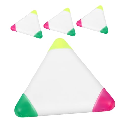 Gogogmee 4 Stück Bunte Dreieck Textmarker mit Keilspitze Fluoreszierende Marker für Schule und Büro Praktische Graffiti Notizen Langlebige Lernhilfe für Schüler Gogogmee 4 Stück Bunte Dreieck Textmarker mit Keilspitze Fluoreszierende Marker für Schule und Büro Praktische Graffiti Notizen Langlebige Lernhilfe für Schüler von Gogogmee