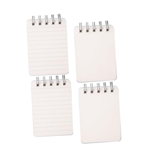 Gogogmee 4 Stück Mini Spiral Notizblöcke Tragbare Spiral Notizbücher für Büro und Schule Schreiben Skizzieren und Notizen Machen Gogogmee 4 Stück Mini Spiral Notizblöcke Tragbare Spiral Notizbücher für Büro und Schule Schreiben Skizzieren und Notizen Machen von Gogogmee