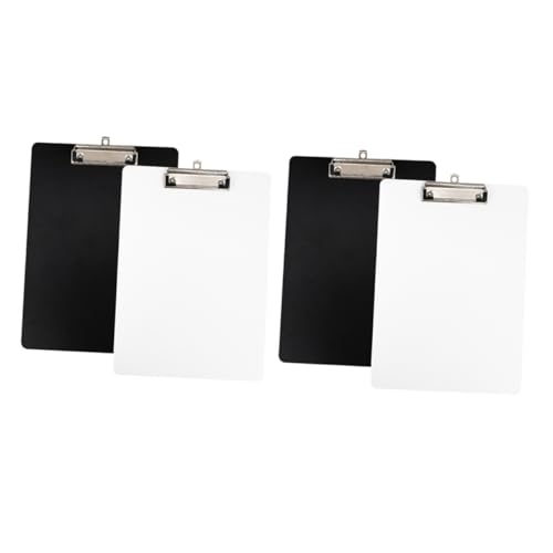 Gogogmee 4 Stück Teiliges Klemmbrett Leichtes Dokumenten clipboard Schreibunterlage für Büro und Schule Schwarze und Weiße Klemmbretter Tragbar und Praktisch für Schüler und Studenten Gogogmee 4 Stück Teiliges Klemmbrett Leichtes Dokumenten clipboard Schreibunterlage für Büro und Schule Schwarze und Weiße Klemmbretter Tragbar und Praktisch für Schüler und Studenten von Gogogmee