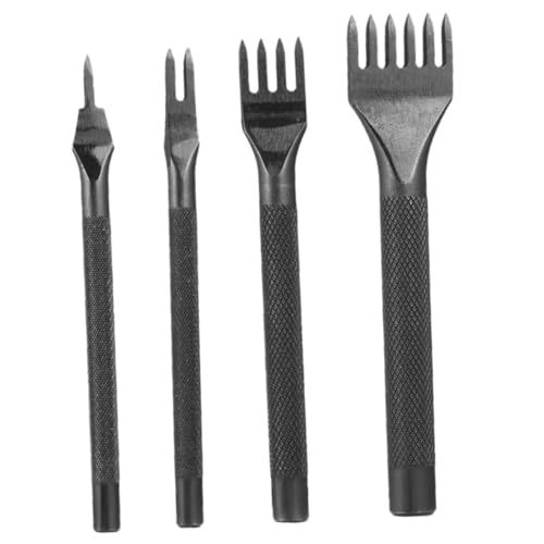 Gogogmee 4 Stück Teiliges Lederlochwerkzeug mit Rutschfestem Griff Multifunktionale Handwerkswerkzeuge für Diy Lederarbeiten Langlebig und Präzise für Anfänger der Lederbearbeitung Gogogmee 4 Stück Teiliges Lederlochwerkzeug mit Rutschfestem Griff Multifunktionale Handwerkswerkzeuge für Diy Lederarbeiten Langlebig und Präzise für Anfänger der Lederbearbeitung von Gogogmee