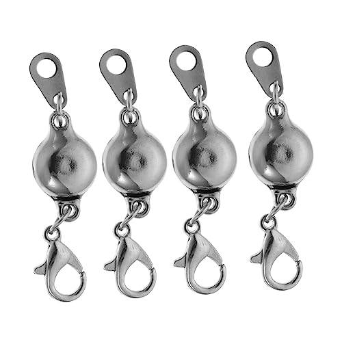 Gogogmee 4 Stück Teiliges Magnetverschluss für Schmuck Hochwertige Klassische Kettenverlängerungen für Armbänder und für DIY Projekte und Schmuckreparaturen von Gogogmee