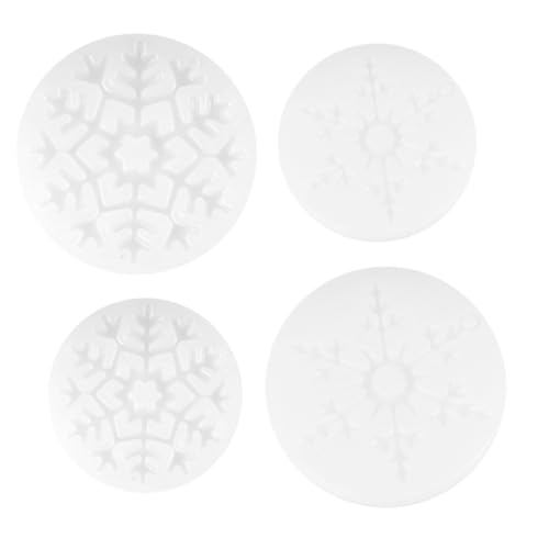 Gogogmee 4 Stück Teiliges Schneeflocken silikonform Harz Langlebige Waschbare Schmuck gießformen Vielseitig Einsetzbar für DIY kerzen Kreative Bastelprojekte Gogogmee 4 Stück Teiliges Schneeflocken silikonform Harz Langlebige Waschbare Schmuck gießformen Vielseitig Einsetzbar für DIY kerzen Kreative Bastelprojekte von Gogogmee