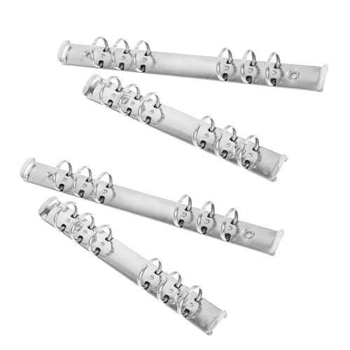 Gogogmee 4 Stück Teiliges Segmented Binder Creative File Clips für Büro Schule Künstler DIY Scrapbook Flexible Metallklammern zum Einfachen Blättern und Organisieren Gogogmee 4 Stück Teiliges Segmented Binder Creative File Clips für Büro Schule Künstler DIY Scrapbook Flexible Metallklammern zum Einfachen Blättern und Organisieren von Gogogmee