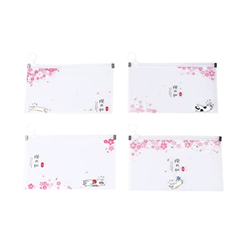 Gogogmee 4 Stück Teiliges Wasserdichte Aufbewahrungstaschen für Masken und Schreibwaren Studentische Cartoon Designs Mischfarben für Schule und Reisen Gogogmee 4 Stück Teiliges Wasserdichte Aufbewahrungstaschen für Masken und Schreibwaren Studentische Cartoon Designs Mischfarben für Schule und Reisen von Gogogmee