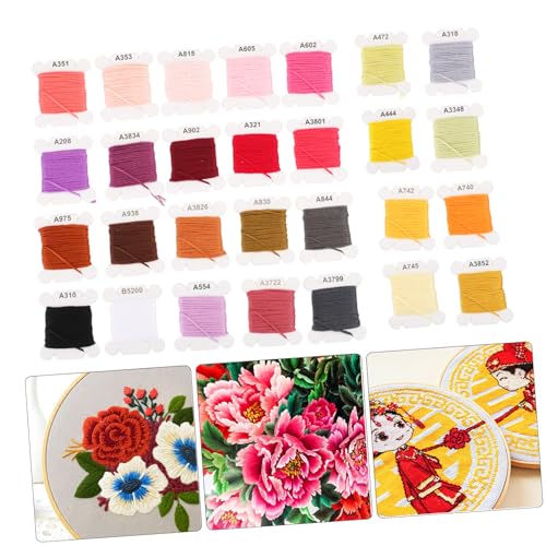 Gogogmee 40 Rollen Farben Stickgarn pro Stickfaden für Hand Maschinensticken Inklusive Praktischer Aufbewahrungsbox für Anfänger und Quiltprojekte Gogogmee 40 Rollen Farben Stickgarn pro Stickfaden für Hand Maschinensticken Inklusive Praktischer Aufbewahrungsbox für Anfänger und Quiltprojekte von Gogogmee