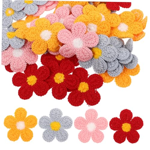 Gogogmee 40 Stück Teiliges Bestickte Blumen Applikationen zum Aufnähen Handgefertigte Stoffpatches in Rot Gelb Blau für DIY Haarclips Kleidung Reparieren Kreative Bastelprojekte Gogogmee 40 Stück Teiliges Bestickte Blumen Applikationen zum Aufnähen Handgefertigte Stoffpatches in Rot Gelb Blau für DIY Haarclips Kleidung Reparieren Kreative Bastelprojekte von Gogogmee