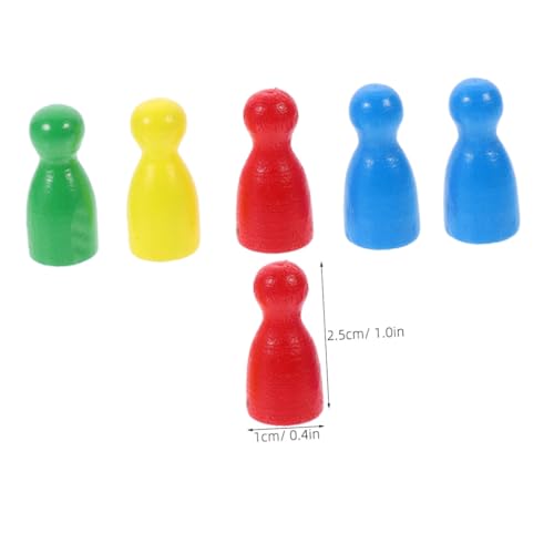 Gogogmee 40 Stück Teiliges Holz Spielfiguren in Farben Stabile Brettspiel Zubehörteile Kompakte Leichte Holzfiguren für Schach Dame Reise und Familienspiele Gogogmee 40 Stück Teiliges Holz Spielfiguren in Farben Stabile Brettspiel Zubehörteile Kompakte Leichte Holzfiguren für Schach Dame Reise und Familienspiele von Gogogmee