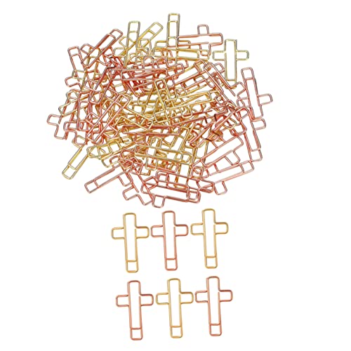 Gogogmee 40 Stück Teiliges Kreuz Büroklammern aus Metall Stabile Papierklammern in Gold und Roségold Vielseitige Dokumentenhalter für Akten Notizen Lesezeichen und Bibelstudium Kratzfrei Gogogmee 40 Stück Teiliges Kreuz Büroklammern aus Metall Stabile Papierklammern in Gold und Roségold Vielseitige Dokumentenhalter für Akten Notizen Lesezeichen und Bibelstudium Kratzfrei von Gogogmee