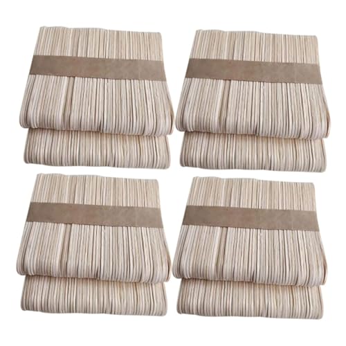Gogogmee 400 Stück Naturfarbene Holzstäbchen für DIY Bastelprojekte Eislutscher Holzstäbe Umweltfreundliches Material für Schulprojekte und Bastelaktivitäten Gogogmee 400 Stück Naturfarbene Holzstäbchen für DIY Bastelprojekte Eislutscher Holzstäbe Umweltfreundliches Material für Schulprojekte und Bastelaktivitäten von Gogogmee