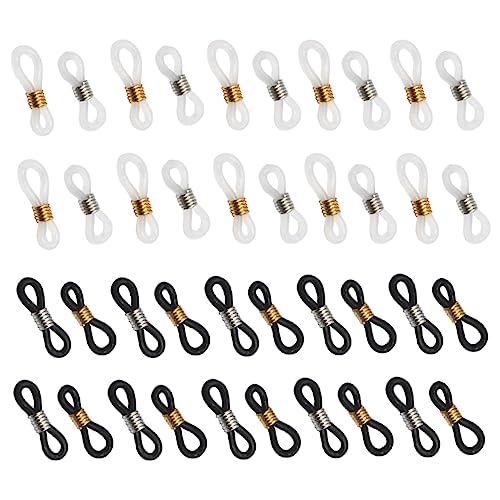 Gogogmee 40Stücke Augenkettenklammern rutschfeste Clips für Brillenketten Ohrhaken DIY Zubehör für Sicheren Halt und Transparent für Sonnenbrillen Gogogmee 40Stücke Augenkettenklammern rutschfeste Clips für Brillenketten Ohrhaken DIY Zubehör für Sicheren Halt und Transparent für Sonnenbrillen von Gogogmee