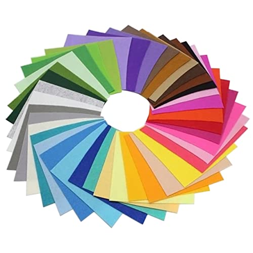 Gogogmee 40Stücke Bastelfilzplatten Polyester für DIY Handwerk für Patchwork und Projekte Umweltfreundliches Material Einfach Gogogmee 40Stücke Bastelfilzplatten Polyester für DIY Handwerk für Patchwork und Projekte Umweltfreundliches Material Einfach von Gogogmee