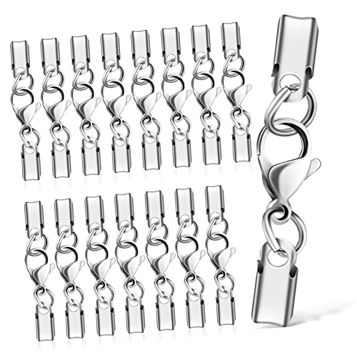 Gogogmee 40Stücke Hummerverschlüsse Hummerclips für Armbänder DIY Schmuckherstellung und Leicht zu Handhaben Projekte von Gogogmee