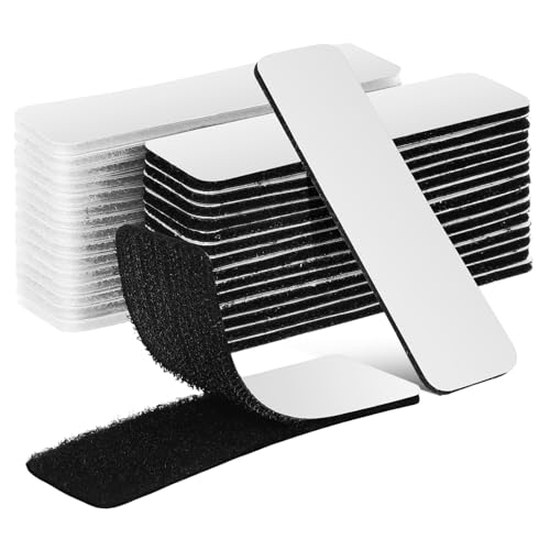Gogogmee 48 Stk. Teiliges Klettband Selbstklebend Wiederverwendbare Wandhaken und Bildaufhängestreifen aus Robustem Polyester und Nylon Schwarz und Weiß Vielseitig für Fotos Vorhänge Gogogmee 48 Stk. Teiliges Klettband Selbstklebend Wiederverwendbare Wandhaken und Bildaufhängestreifen aus Robustem Polyester und Nylon Schwarz und Weiß Vielseitig für Fotos Vorhänge von Gogogmee