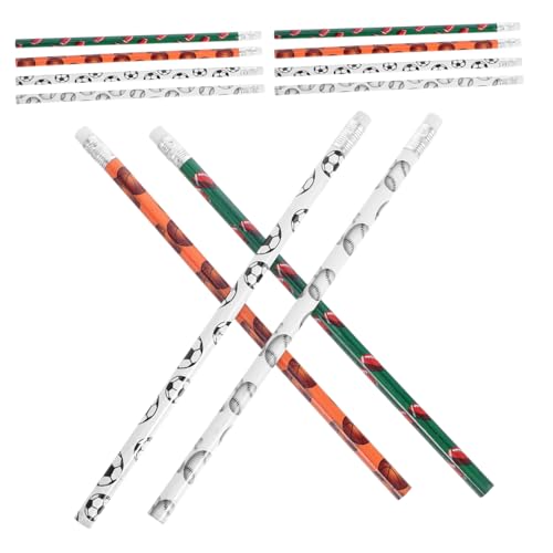 Gogogmee 48 Stück Teiliges Sportstifte Set mit Radiergummi Basketball Fußball Design Robuste Holzbuntstifte für Schule Partygeschenke und Kreatives Schreiben und Zeichnen Gogogmee 48 Stück Teiliges Sportstifte Set mit Radiergummi Basketball Fußball Design Robuste Holzbuntstifte für Schule Partygeschenke und Kreatives Schreiben und Zeichnen von Gogogmee