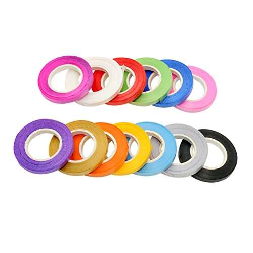 Gogogmee 48Stücke Hochzeitsballon Bänder Bunte Geschenkband Schnur für Dekoration Party Zubehör für Floristen und Dekorateure Glänzende Farben für Festliche Anlässe von Gogogmee