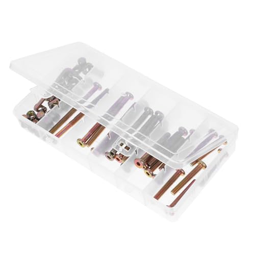 Gogogmee 49 Stück Teiliges Schrauben und Muttern Set Innensechskant Gewindeschrauben und Zylinderkopfschrauben Möbelbeschläge für Reparatur und Heimwerker Kompakte Aufbewahrungsbox Gogogmee 49 Stück Teiliges Schrauben und Muttern Set Innensechskant Gewindeschrauben und Zylinderkopfschrauben Möbelbeschläge für Reparatur und Heimwerker Kompakte Aufbewahrungsbox von Gogogmee