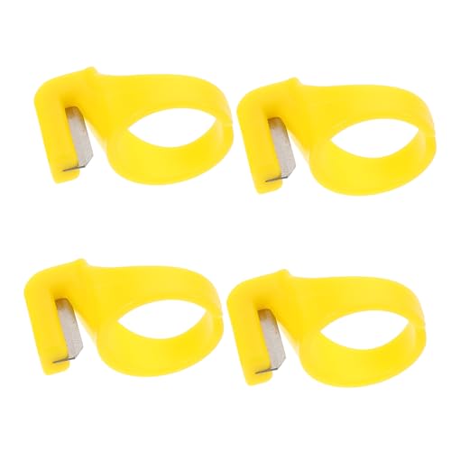 Gogogmee 4Stücke Latex Ballon Fingerschneider Multifunktionales Werkzeug zum von Ballons für Partys und Feiern Benutzerfreundliches Design Teiliges für Einfache Handhabung von Gogogmee