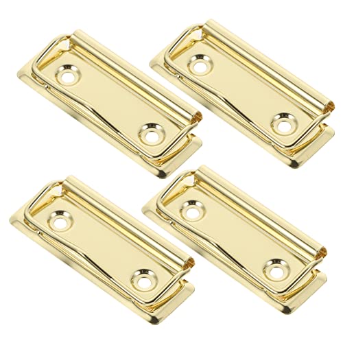 Gogogmee 4Stücke Teiliges Metall Clips für Büro Zwischenablage Montierte Clips für Dokumente Rechnungen und Notizen Langlebige Rostfrei Wiederverwendbar Gogogmee 4Stücke Teiliges Metall Clips für Büro Zwischenablage Montierte Clips für Dokumente Rechnungen und Notizen Langlebige Rostfrei Wiederverwendbar von Gogogmee