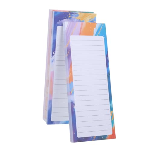 Gogogmee 4Stücke Teiliges Zerreißbarer Notizblock Multifunktionales Notizbuch für Schule und Persönliche Nutzung Praktischer Memo Pad für Tägliche Aufgaben und Ideen Gogogmee 4Stücke Teiliges Zerreißbarer Notizblock Multifunktionales Notizbuch für Schule und Persönliche Nutzung Praktischer Memo Pad für Tägliche Aufgaben und Ideen von Gogogmee