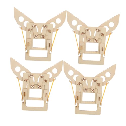 Gogogmee 4stücke Holzbearbeitungsset DIY-Montage-holzzange Für Junge Mädchen Mechanische Bausätze Holzbausätze Für Mädchen Und Jungen Pädagogische Bastelsätze von Gogogmee