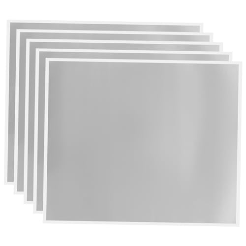 Gogogmee 5 Blätter Kratzfolien Aufkleber Scratch Off Sticker für DIY Gewinnspielkarten Party Scratch Off Label Silber Langlebig Motivierend Spaßig Gogogmee 5 Blätter Kratzfolien Aufkleber Scratch Off Sticker für DIY Gewinnspielkarten Party Scratch Off Label Silber Langlebig Motivierend Spaßig von Gogogmee