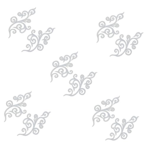 Gogogmee 5 Paare Wolken Stickerei Applikationen Barock Stickpatches zum Aufbügeln und Nähen Vielseitig für Hochzeitskleider Brautmode Bühnenkostüme und Party Garderobe Silberfarben Gogogmee 5 Paare Wolken Stickerei Applikationen Barock Stickpatches zum Aufbügeln und Nähen Vielseitig für Hochzeitskleider Brautmode Bühnenkostüme und Party Garderobe Silberfarben von Gogogmee