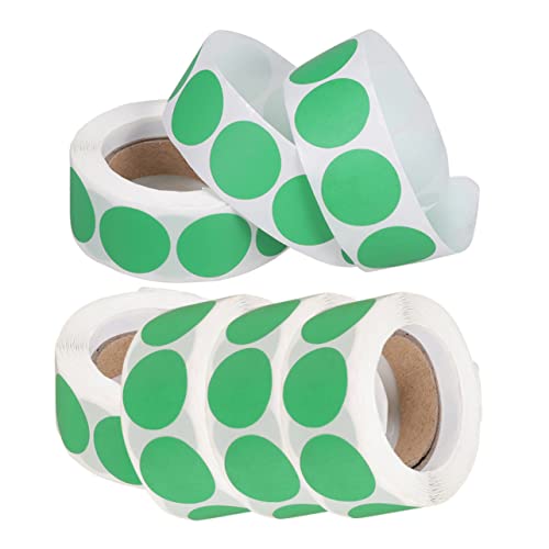 Gogogmee 5 Rollen Klebepunkte Aufkleber Selbstklebende Dot Sticker pro Farbige Dekorationsetiketten Beschriften für Geschenkverpackungen Geschäft und Organisation Gogogmee 5 Rollen Klebepunkte Aufkleber Selbstklebende Dot Sticker pro Farbige Dekorationsetiketten Beschriften für Geschenkverpackungen Geschäft und Organisation von Gogogmee