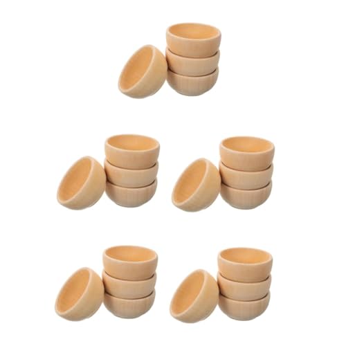 Gogogmee 5 Sätze Teiliges Set Unbemalte Holzschalen Für Diy Bastelmaterial Natürliche Holzschalen Zum Malen Und Dekorieren Fantasie Und Kreativität 4 Stück * 5 Gogogmee 5 Sätze Teiliges Set Unbemalte Holzschalen Für Diy Bastelmaterial Natürliche Holzschalen Zum Malen Und Dekorieren Fantasie Und Kreativität 4 Stück * 5 von Gogogmee