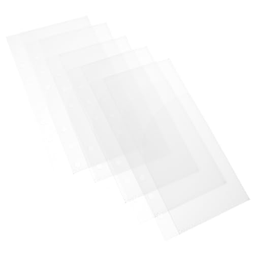 Gogogmee 5 Stück Budget Binder Einlagen Teiliges Transparente PP Taschen für Dokumente Portable Budget Zubehör für Geldverwaltung und Organisation von Quittungen und Karten Gogogmee 5 Stück Budget Binder Einlagen Teiliges Transparente PP Taschen für Dokumente Portable Budget Zubehör für Geldverwaltung und Organisation von Quittungen und Karten von Gogogmee