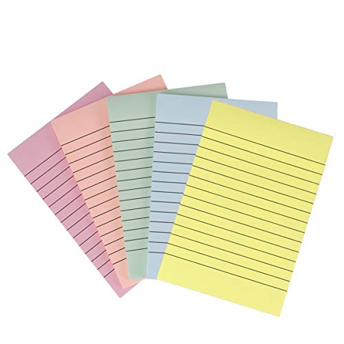 Gogogmee 5 Stück Farbige Streifen Haftnotizen Teiliges Selbstklebende Notizzettel für Büro Schule Zuhause für Listen und Erinnerungen Gogogmee 5 Stück Farbige Streifen Haftnotizen Teiliges Selbstklebende Notizzettel für Büro Schule Zuhause für Listen und Erinnerungen von Gogogmee