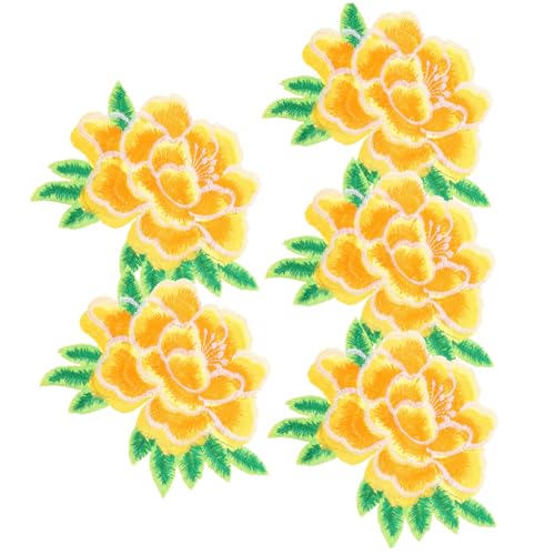 Gogogmee 5 Stück Teiliges Bestickte Patches für Kleidung Aufbügelbare Applikationen für Jeans Taschen Rucksäcke Hochwertige Langlebige Stoffaufnäher Mittlerer Gogogmee 5 Stück Teiliges Bestickte Patches für Kleidung Aufbügelbare Applikationen für Jeans Taschen Rucksäcke Hochwertige Langlebige Stoffaufnäher Mittlerer von Gogogmee