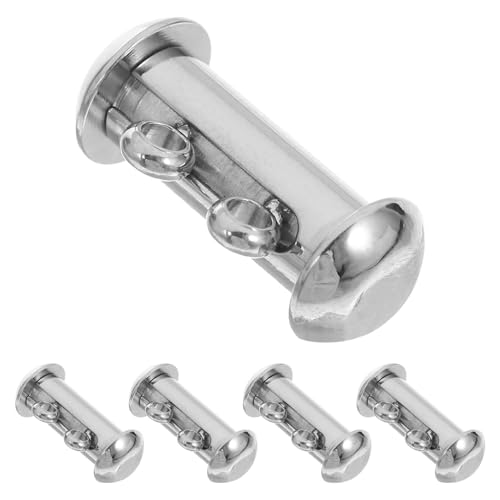 Gogogmee 5 Stück Teiliges Edelstahl Doppelreihiger Halsketten-connector Vielseitiger Schmuckverschluss für Mehrlagige Ketten und Armbänder Diy-freundlicher Verschluss für Stilvolle von Gogogmee