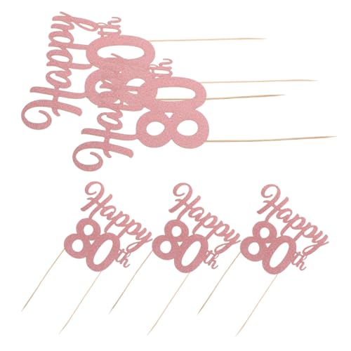 Gogogmee 5 Stück Teiliges Geburtstags Cupcake mit Glitzer Dessert Pickern Stabile Party Dekoration für Jubiläumsfeiern Einfache Anwendung für Jeden Partybereich Gogogmee 5 Stück Teiliges Geburtstags Cupcake mit Glitzer Dessert Pickern Stabile Party Dekoration für Jubiläumsfeiern Einfache Anwendung für Jeden Partybereich von Gogogmee
