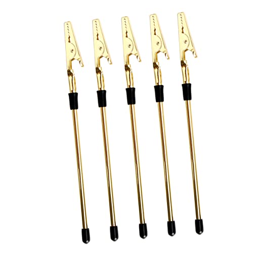 Gogogmee 5 Stück Teiliges Goldene Metall Notizhalter für Fotos und Karten Praktische Klemmen zur Wanddekoration für Zuhause und Besondere Anlässe Gogogmee 5 Stück Teiliges Goldene Metall Notizhalter für Fotos und Karten Praktische Klemmen zur Wanddekoration für Zuhause und Besondere Anlässe von Gogogmee