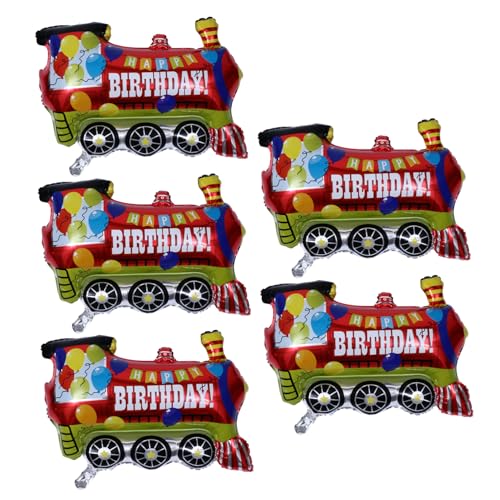 Gogogmee 5 Stück Teiliges Große Aluminiumfolie Luftballons Fahrzeugform Cartoon Geburtstagsdeko Wiederverwendbar Robust Leicht Tragbar für Kindergeburtstag Party Event Fotohintergrund Gogogmee 5 Stück Teiliges Große Aluminiumfolie Luftballons Fahrzeugform Cartoon Geburtstagsdeko Wiederverwendbar Robust Leicht Tragbar für Kindergeburtstag Party Event Fotohintergrund von Gogogmee