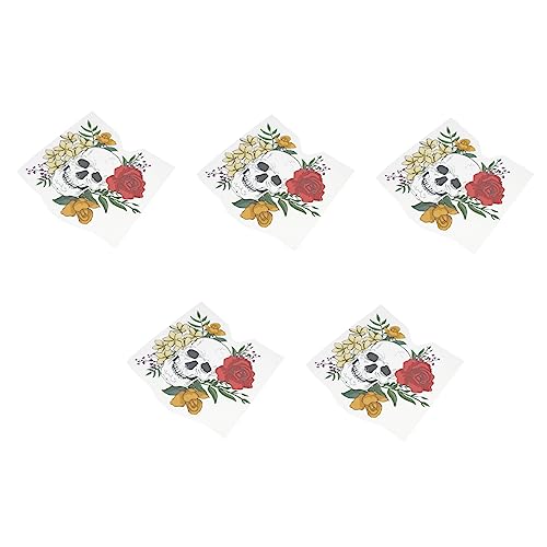 Gogogmee 5 Stück Teiliges Heißer Transfer Aufnäher Gestickte Applikationen für Kleidung Diy Heißübertragungs Sticker für Taschen und Accessoires von Gogogmee