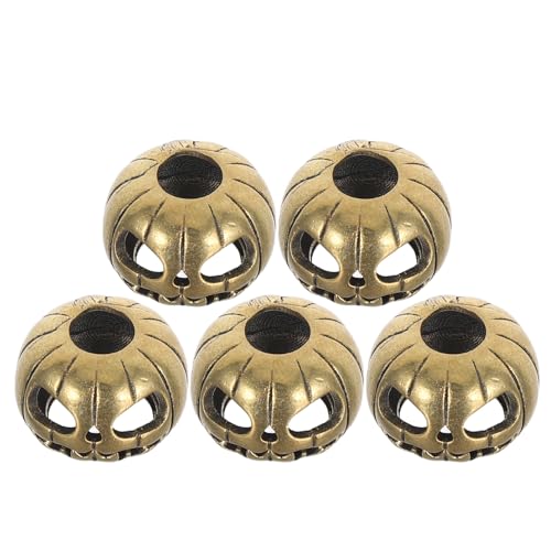 Gogogmee 5 Stück Teiliges Messing Halloween Kürbis Totenkopf Anhänger Vintage DIY Schmuck Charms Handgefertigte Kürbis Perlen für Schlüsselanhänger Lanyard Bastelzubehör Gogogmee 5 Stück Teiliges Messing Halloween Kürbis Totenkopf Anhänger Vintage DIY Schmuck Charms Handgefertigte Kürbis Perlen für Schlüsselanhänger Lanyard Bastelzubehör von Gogogmee