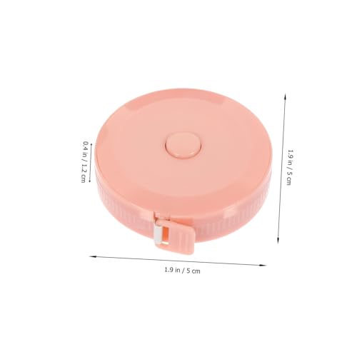 Gogogmee 5 Stück Teiliges Mini Maßband Einziehbar Flexibles Weiches Maßband für Körpermaße Nähen Stricken Farbige Blau Grün Weiß Hellpink Gogogmee 5 Stück Teiliges Mini Maßband Einziehbar Flexibles Weiches Maßband für Körpermaße Nähen Stricken Farbige Blau Grün Weiß Hellpink von Gogogmee