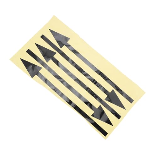 Gogogmee 5 Stück Teiliges Reflektierendes Pfeilaufkleber Selbstklebende Wetterfeste PVC Pfeile zur Mailbox Kennzeichnung Abnehmbare Wanddekoration mit Hoher Sichtbarkeit für Nacht und von Gogogmee