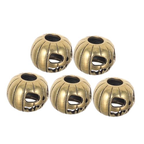 Gogogmee 5 Stück Teiliges Vintage Kürbis Anhänger aus Messing mit Totenkopf-design für DIY Schmuckherstellung Schlüsselanhänger Armbänder Halloween Bastelzubehör Gogogmee 5 Stück Teiliges Vintage Kürbis Anhänger aus Messing mit Totenkopf-design für DIY Schmuckherstellung Schlüsselanhänger Armbänder Halloween Bastelzubehör von Gogogmee