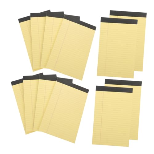Gogogmee 50 Blatt Gelbe Notizblöcke Liniert Dickes Papier Abreißbare für Studenten Lehrer und Büroangestellte für Notizen und Organisation Gogogmee 50 Blatt Gelbe Notizblöcke Liniert Dickes Papier Abreißbare für Studenten Lehrer und Büroangestellte für Notizen und Organisation von Gogogmee