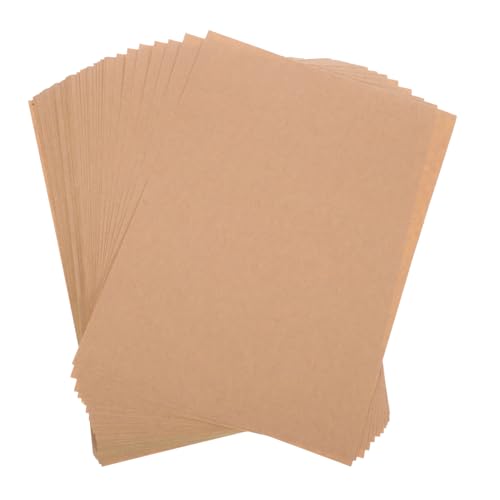 Gogogmee 50 Blatt Kraftpapier Aufkleber Selbstklebend Beschreibbar Bedruckbar Robuste Haftung für Organisation Scrapbooking und Kreative DIY Projekte Braune Klebeetiketten für Zuhause und Gogogmee 50 Blatt Kraftpapier Aufkleber Selbstklebend Beschreibbar Bedruckbar Robuste Haftung für Organisation Scrapbooking und Kreative DIY Projekte Braune Klebeetiketten für Zuhause und von Gogogmee