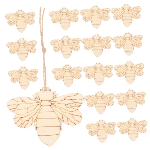 Gogogmee 50 Sätze Teiliges Bienenförmiges Holzscheiben Unbehandelte DIY Malplatten Leichtes Bastelmaterial Für Kinderhandwerk Und Geschenkidee Gogogmee 50 Sätze Teiliges Bienenförmiges Holzscheiben Unbehandelte DIY Malplatten Leichtes Bastelmaterial Für Kinderhandwerk Und Geschenkidee von Gogogmee