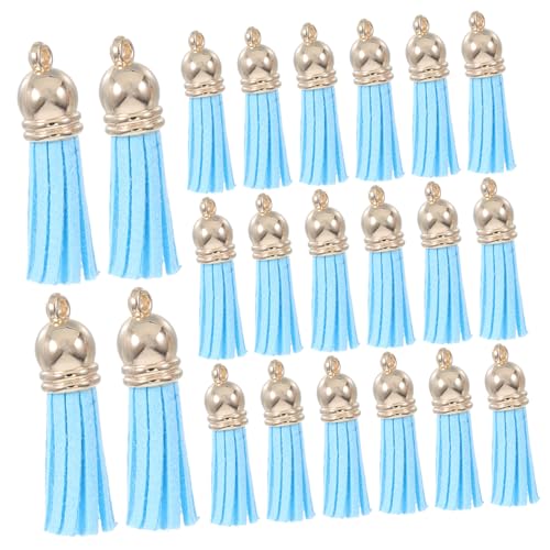 Gogogmee 50 Stück Bunte Quasten Anhänger aus Pu-Leder für DIY Schmuck und Schlüsselanhänger Leichte Bastel-Tassel Charms mit Schlaufe für Handtaschen Telefon Schlüssel-Dekoration Gogogmee 50 Stück Bunte Quasten Anhänger aus Pu-Leder für DIY Schmuck und Schlüsselanhänger Leichte Bastel-Tassel Charms mit Schlaufe für Handtaschen Telefon Schlüssel-Dekoration von Gogogmee