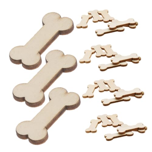 Gogogmee 50 Stück DIY Holz Hunde Knochen Unlackierte Holzschneider für Kreative Dekoration Geschenkanhänger Schmuck und Heimdekoration Gogogmee 50 Stück DIY Holz Hunde Knochen Unlackierte Holzschneider für Kreative Dekoration Geschenkanhänger Schmuck und Heimdekoration von Gogogmee