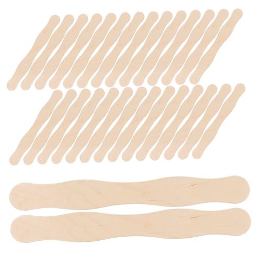 Gogogmee 50 Stück Diy Holzstäbchen für Bastelprojekte Eislutscher Sticks Wiederverwendbare Holzstäbe für Hochzeitsprogramme und Farbmischungen für Kreative Handarbeiten Gogogmee 50 Stück Diy Holzstäbchen für Bastelprojekte Eislutscher Sticks Wiederverwendbare Holzstäbe für Hochzeitsprogramme und Farbmischungen für Kreative Handarbeiten von Gogogmee