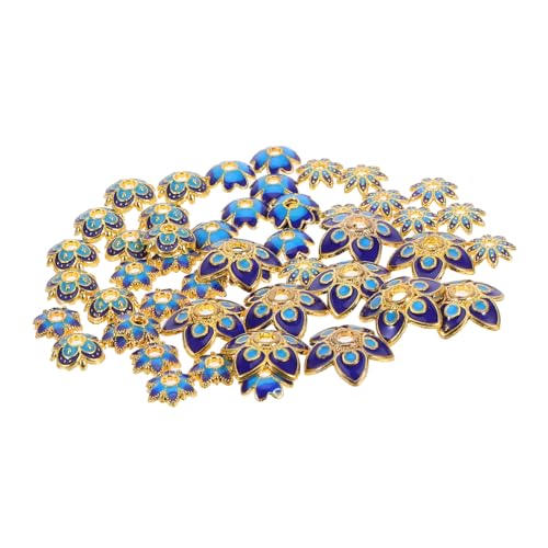 Gogogmee 50 Stück Metall Blumenperlenkappen Abstandshalter Perlenkappen Kegelförmige Endkappen Schmuckherstellungszubehör Für DIY Armbänder Ohrringe Bastelbedarf Gogogmee 50 Stück Metall Blumenperlenkappen Abstandshalter Perlenkappen Kegelförmige Endkappen Schmuckherstellungszubehör Für DIY Armbänder Ohrringe Bastelbedarf von Gogogmee